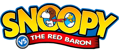 Snoopy vs. the Red Baron logo for Playstation 2